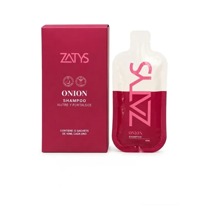 Sachet de Shampoo 40 ml de Cebolla para Viaje