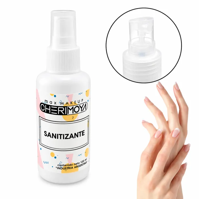 Sanitizante 120 ml Manos Uñas Esculpidas