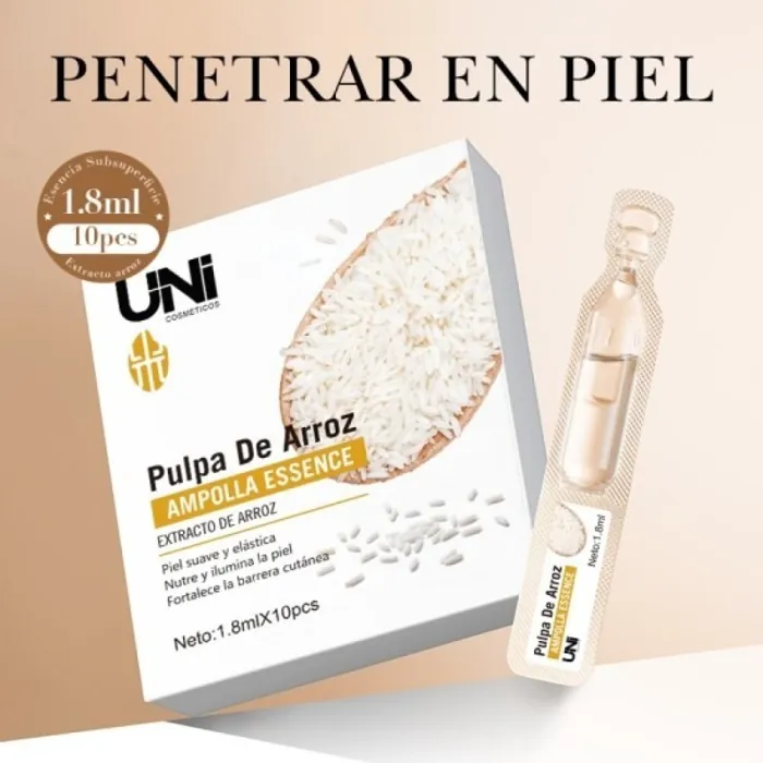 Serum Ampollas Monodosis x10 Pulpa de Arroz Hidratante