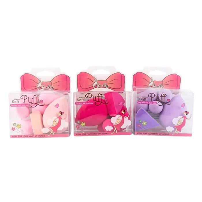 Set de 6 Esponjas de Latex para Maquillaje