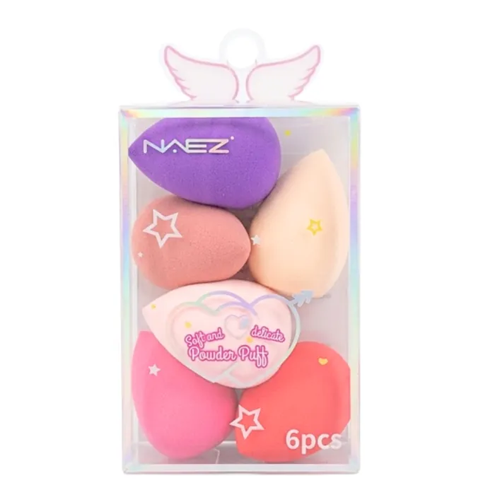 Set de 6 Mini Esponjas Blender Naez para Difuminar