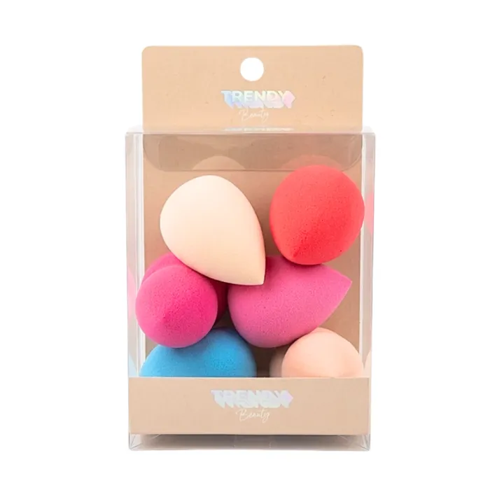 Set de 6 Mini Esponjas Blender para Difuminar Maquillaje