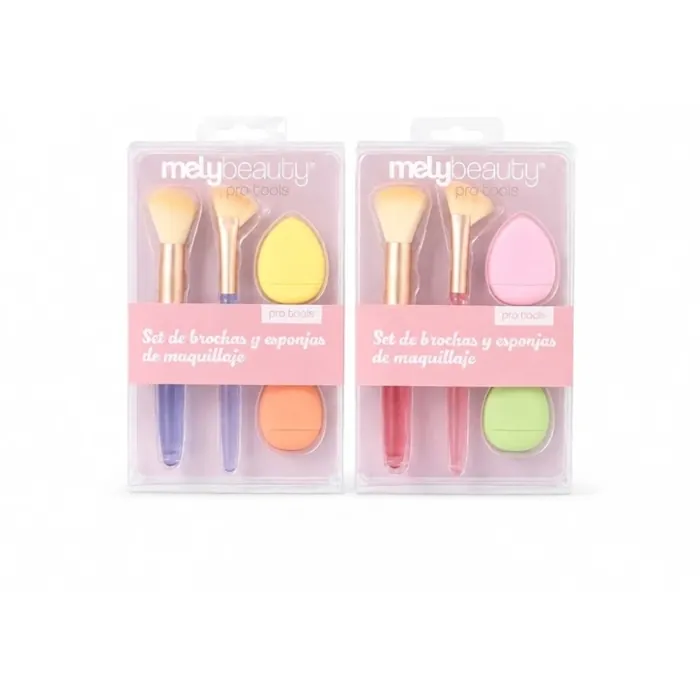 Set de Brochas y Esponjas de Maquillaje