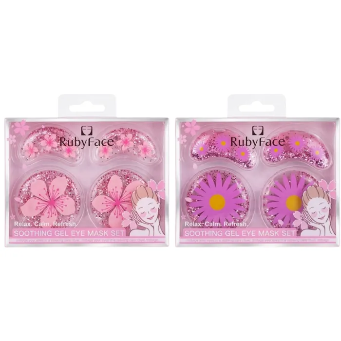 Set de Parches de Gel Relajantes Ruby Face