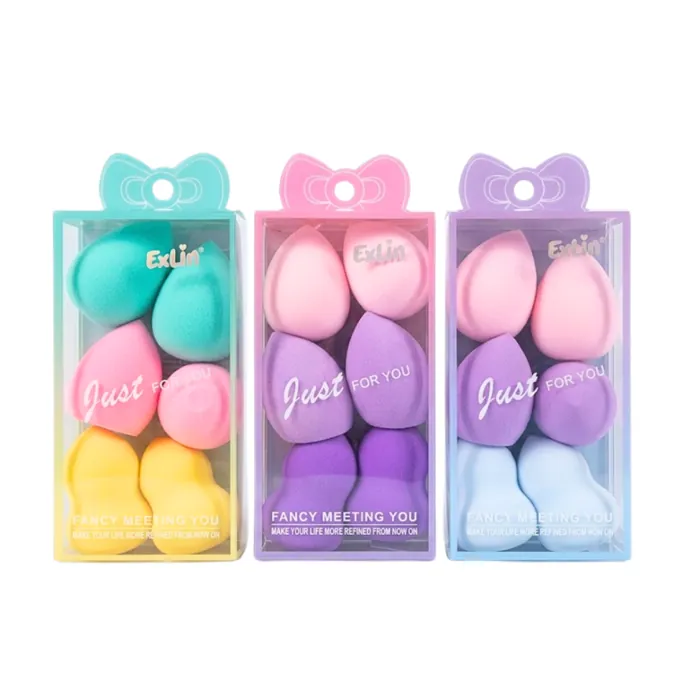 Set x6 Mini Esponjas Blender para Maquillaje