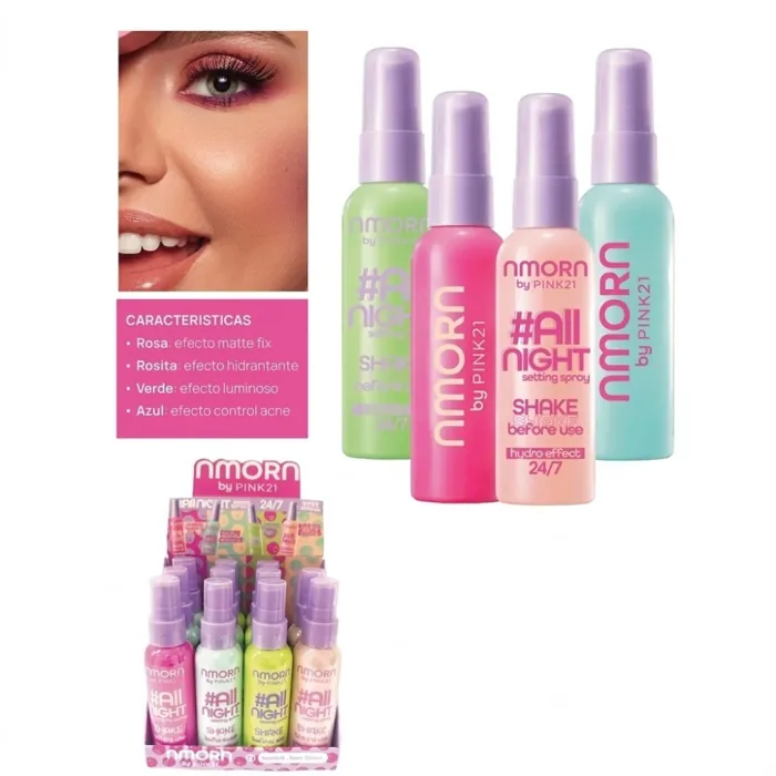 Settings Spray Fix Matte Acne Dewy Hydro