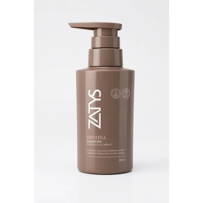 Shampoo de Biotina Fortalece y Limpia 300 ml