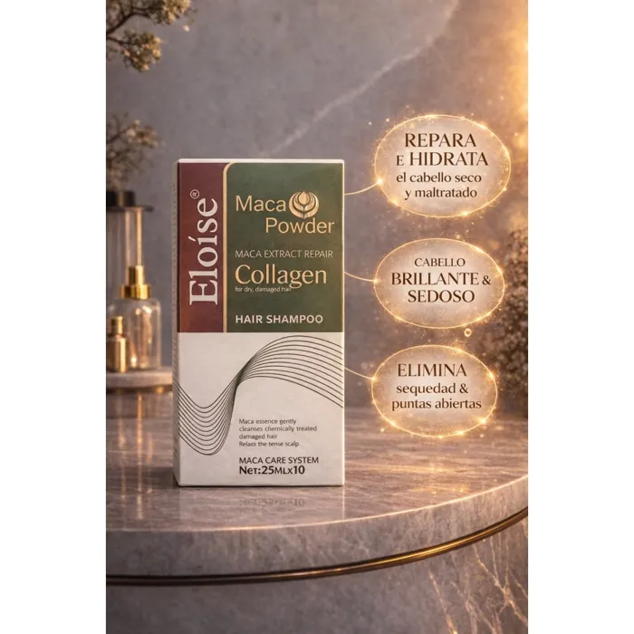 Shampoo Maca Powder Caja X10u