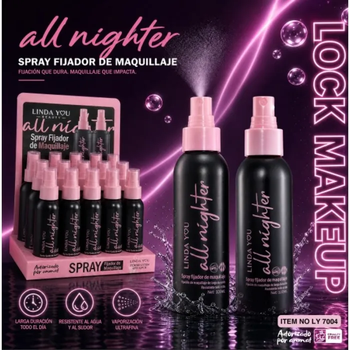 Spray Fijador de Maquillaje Larga Duracion