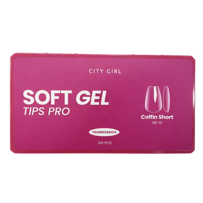 Tips Soft Gel / Pess On Coffin 504 pcs