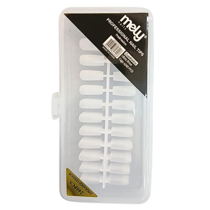 Tips Soft Gel / Pess On 240 pcs Prelimada Ultra Fina