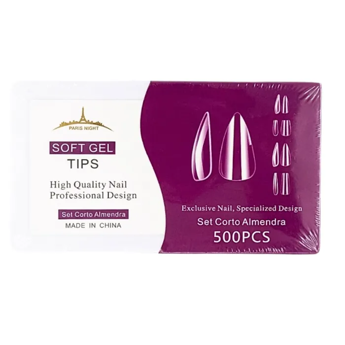 Tips Soft Gel / Pess On 500 pcs