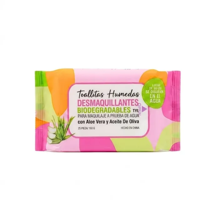 Toallitas Humedas Desmaquillantes 25 pcs